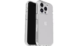 Otterbox Sleek Série Coque pour iPhone 15 Pro Max, Antichoc, Anti-Chute, Ultra-Mince, Protection Fine, testé Selon Les Normes Militaires, Transparent, Livré sans Emballage