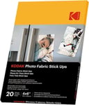 Kodak Selvklæbende fotopapir, 10x15/255g/20ark