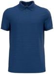 ODLO Men's Ascent Polo Shirt with Natural Fibres Hiking Shirt Limoges