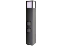 Deko Light 733064 Facado Socket Outdoor Stand Lighting E27 20 W Dark Grey