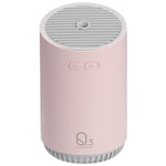 Q3 Mini Humidificateur USB Bureau à Domicile LumièRes ColoréEs Purificateur de Charge Portable Sans Fil Rose