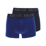 Lot de 2 boxers Hom en coton bleu