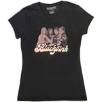 BlackPink Dam/Kvinnor Fotografi T-Shirt S Svart Black S