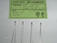 B30-0865-25 Kit Lamp LCD 6,3V 0,075A Kenwood TM-251 TS-50 TM-255 TM455 TM721 20D