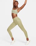 Nike Go Women's Firm-Support Mid-Rise 7/8 Leggings with Pockets