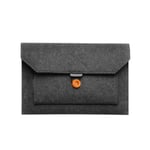 Laptopfodral Case MÖRKGRÅ 36,5X24,5CM - on stock Dark grey 36.5X24.5cm