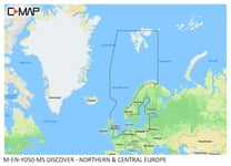 C-MAP® DISCOVER™ - Y050 Northern & Central Europe