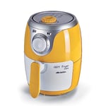 Ariete 4615 Airy Fryer Mini, Friteuse à air sans huile, 400 gr de frites, 1000 W, 2 litres, plastique, jaune