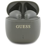 Guess TWS In-Ear Hörlurar Bluetooth Printed Classic Logo - Taupe