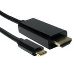 C4A 1m USB to HDMI Cable - USB Type C to HDMI Smartphone / Tablet to TV