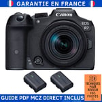 Canon EOS R7 + RF-S 18-150mm STM + 2 Canon LP-E6NH + Guide PDF MCZ DIRECT '20 TECHNIQUES POUR RÉUSSIR VOS PHOTOS