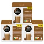 Café au Lait - Nescafé® - 90 kapslar till Nescafé® Dolce Gusto