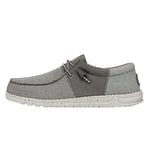 Hey Dude Homme Wally Tri MOC Toe Shoes, Cendre, 43 EU