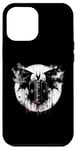 Coque pour iPhone 14 Pro Max Black Magic Book Bat – Chauve-souris effrayante monstre Halloween Lover