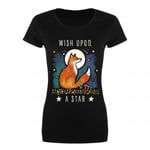 Grindstore Womens/Ladies Wish Upon A Star T-Shirt - XL