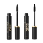 2-pack Max Factor 2000 Calorie Mascara Black 9ml