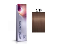 Wella Professionals Wella Professionals, Illumina Color, Permanent Hair Dye, 6/19 Dark Blonde Pearly Ash, 60 Ml For Women