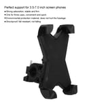 3.5‑7 Inch Bike Phone Holder 360 Degrees Rotating Adjustable Bike Mobile Phone S