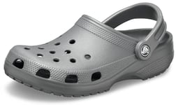 Crocs Unisex Classic Clogs (Best Sellers) Clogs , Slate Grey,10 UK Men/ 11 UK Women