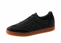 Sioux chaussures Tedroso Sneaker pour homme, noir, 42