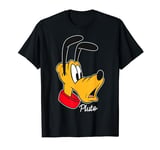 Disney Pluto Surprised Face Portrait T-Shirt