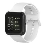 Fitbit Versa 2 / Versa / Versa Lite / Blaze silikoniranneke - valkoinen