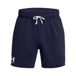 Under Armour UA Rival Terry 6in Short - Midnight Navy / / Onyx White - SM