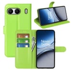 Oneplus Nord 4      Pu Wallet Case    [Green]