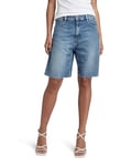 G-STAR RAW Type 89 Bermuda Shorts Femme, Bleu (faded waterfront D21434-D301-D895), 30