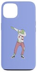 Coque pour iPhone 13 Zombie drôle Dabbing Halloween Party Fun