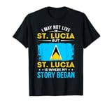 Saint Lucian Roots Lucian Pride Design for St Lucian T-Shirt