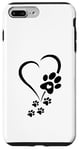 iPhone 7 Plus/8 Plus Dog Paw Heart Baby Dogs - Dog Paw Print Dog Paws Hearts Case