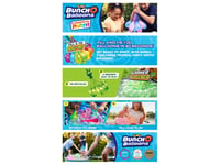 Bunch O Balloons Tropical Party With 1 Launcher & 100+ Rapid-Filling Self-Sealing Balloons By Zuru