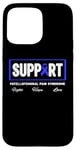 Coque pour iPhone 15 Pro Max Ruban bleu - Soutien de la sensibilisation au syndrome douloureux fémoral