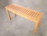 Costway Banc De Jardin En Bois, Banc À Lattes 100 Cm 2 Personnes, Charge 150 Kg, Extérieur Intérieur Pour Patio, Terrasse, Entrée