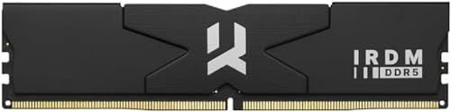 Goodram - Module de mémoire DDR5 IRDM 2x32 Go KIT 6000MHz CL30 DR DIMM Black V Silver - Interne - DRAM - pour PC - Ordinateur de Bureau - Ordinateur de Bureau - Ordinateur Portable - Jeux - Gamer -