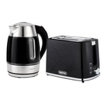 GEEPAS 1.7L Illuminating Electric Kettle & 2 Slice Bread Toaster Combo Set