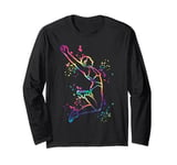 Long Jumper Colorsplash Long Jumping Kids Long Jump Long Sleeve T-Shirt