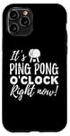 Coque pour iPhone 11 Pro C'est l'heure du ping-pong ! Funny Table Tennis