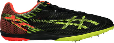 Asics Resurgence XC Cross Country Spikes Black Atheletic Racing Shoes Sneakers