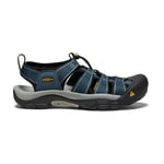 Keen Men's Newport H2 sandal för vandring (herr) -  Navy/Medium Gray,  43