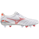 Mizuno Unisex Shoe Morelia Neo Pro Mix, White Radiant Red Hot Coral, 7 UK