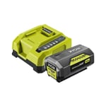 RYOBI Batterie 36V LithiumPlus 4.0 Ah - 1 chargeur rapide RY36BC60A-140