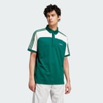 '80s Premium 3-Stripes Archive Mock Mesh Poloskjorte