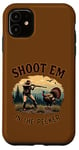 Coque pour iPhone 11 RetroTurkey Chasse - Nature et chasse au dindon sauvage