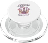 Queens Are Born in August Chess PopSockets PopGrip for MagSafe