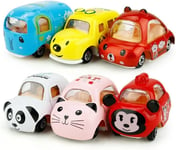 Coolplay Little Cars Set Pink Toy Car Girls Gift Animal Vehicles Die-Cast Cars f