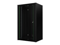 Lanview By Logon - Rack Skap - 60 X 45 - Veggmonterbar - Svart, Ral 9005 - 20U - 19"