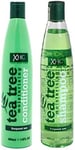 Set of 2 - XHC Tea Tree Oil Moisturising Shampoo & Conditioner 400ml