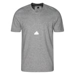 adidas T-Shirt Classic - Grå, storlek Small